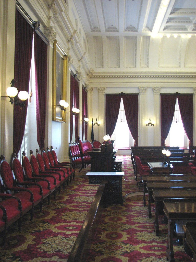 Empty Vermont State House, where the apology was given