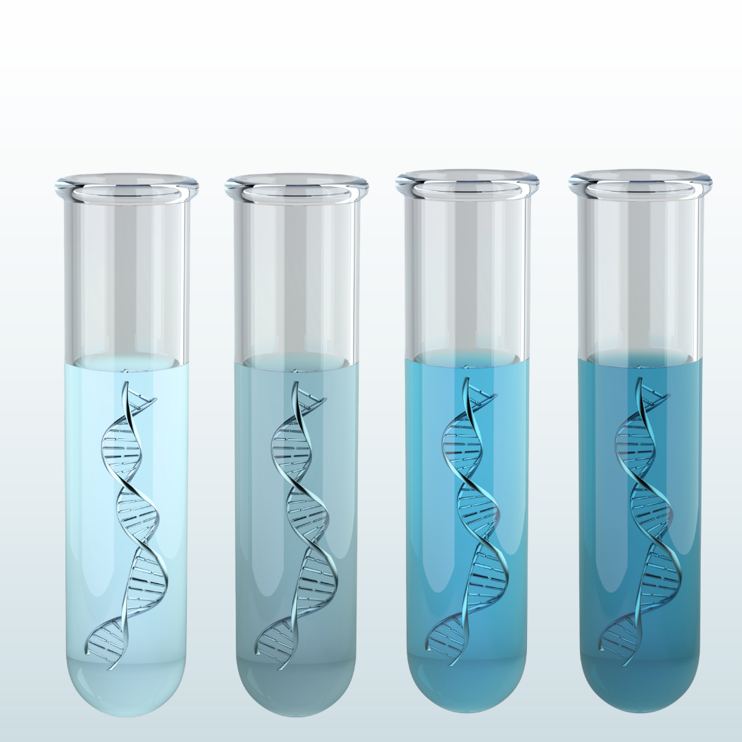 DNA in test tubes