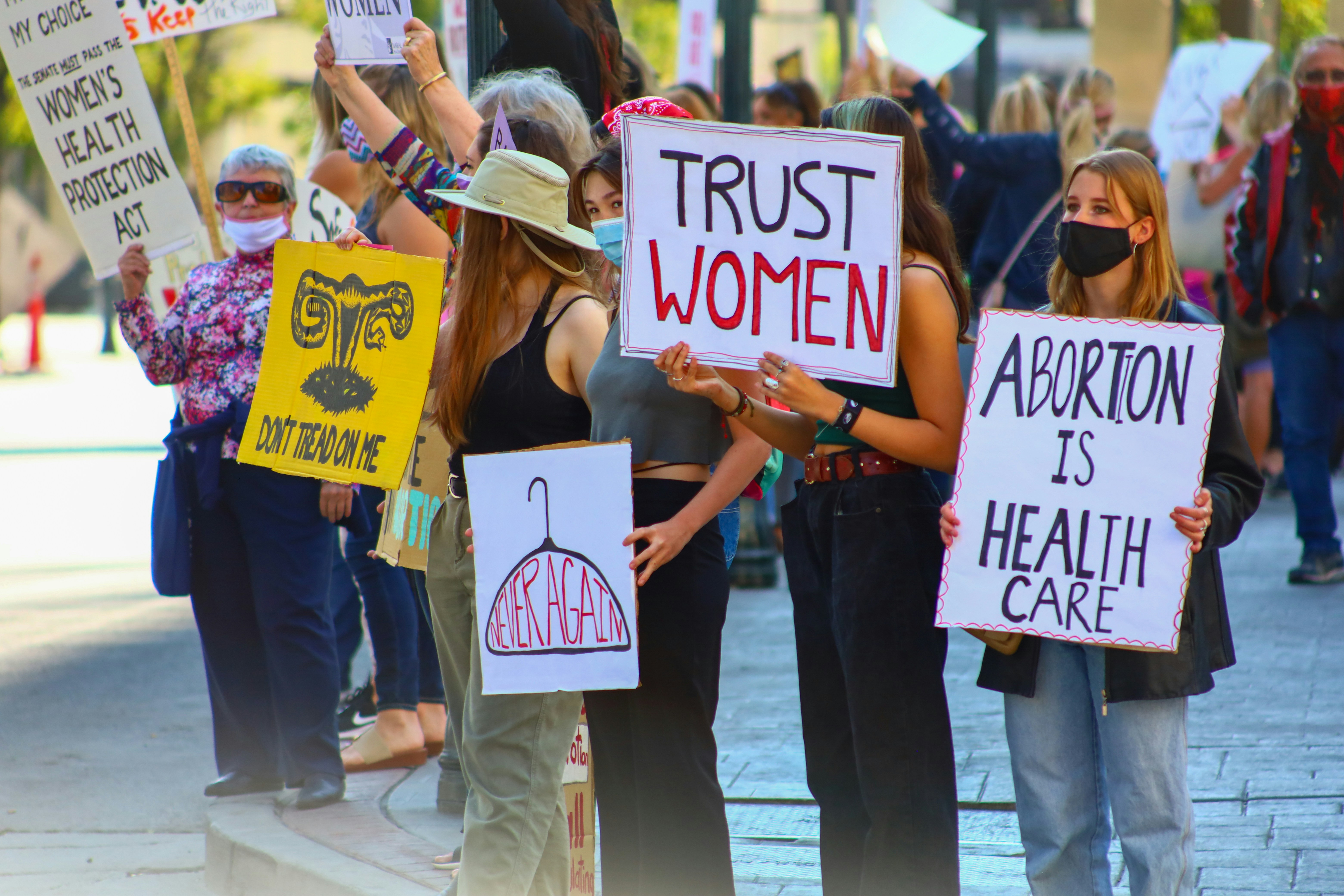 abortion rights protest