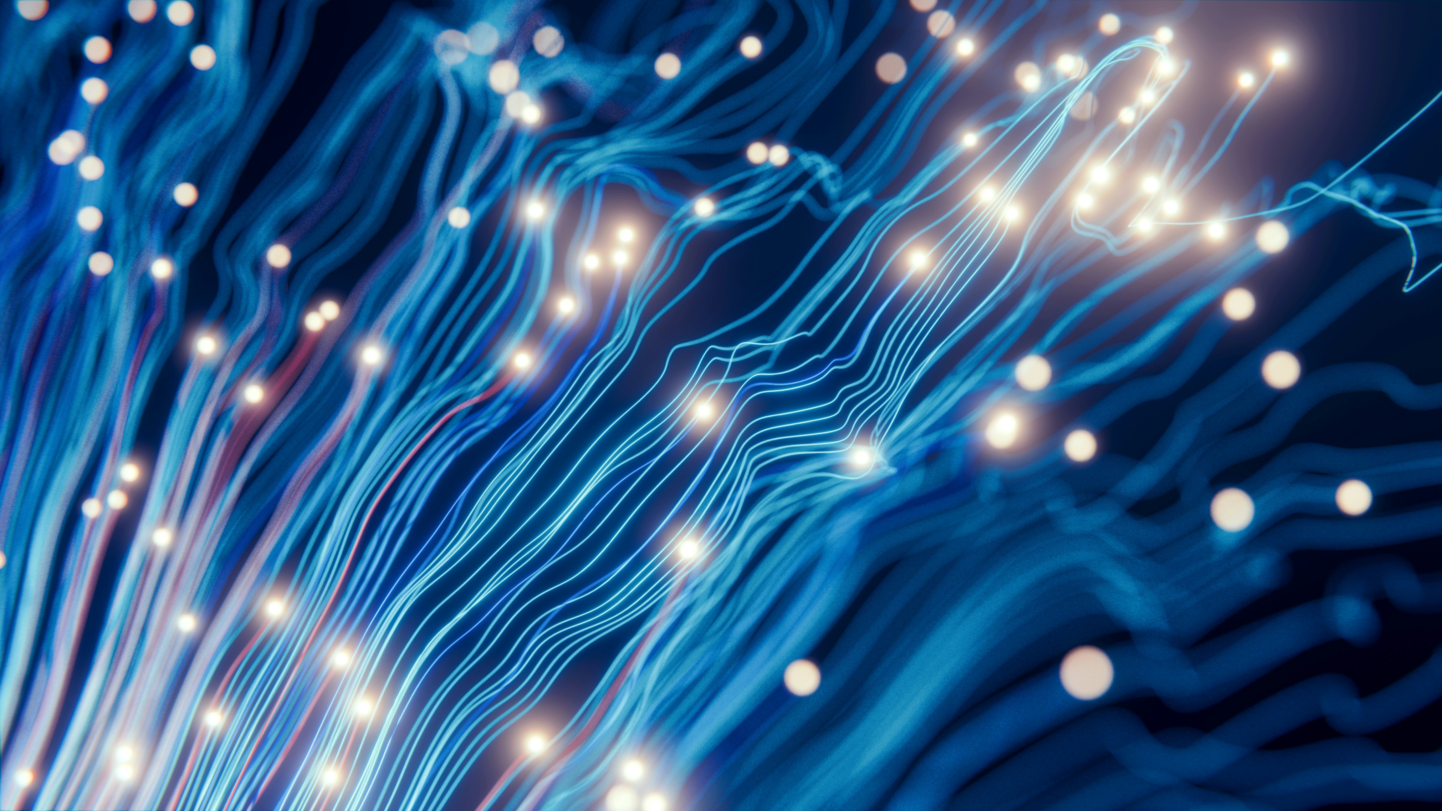 Blue wires/electricity