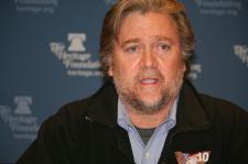 Portrait of Steve Bannon.