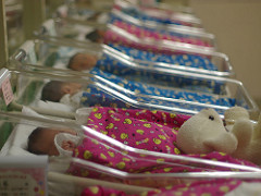 babies in the hospital