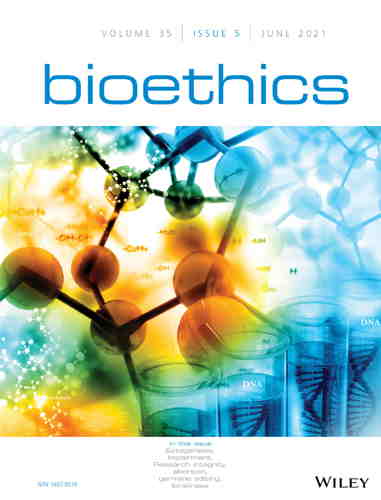 Bioethics issue cover