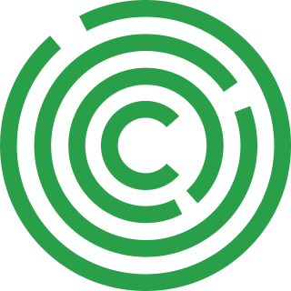 Google Calico logo, a green C surrounded by green concentric circles.