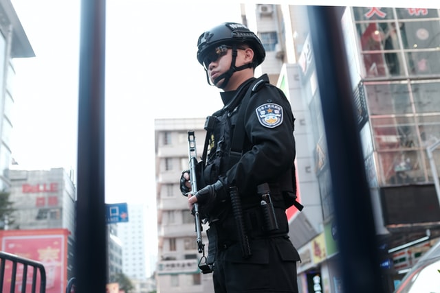 Chinese military police