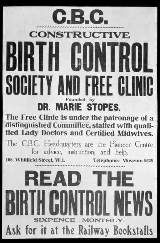 Constructive Birth Control Poster