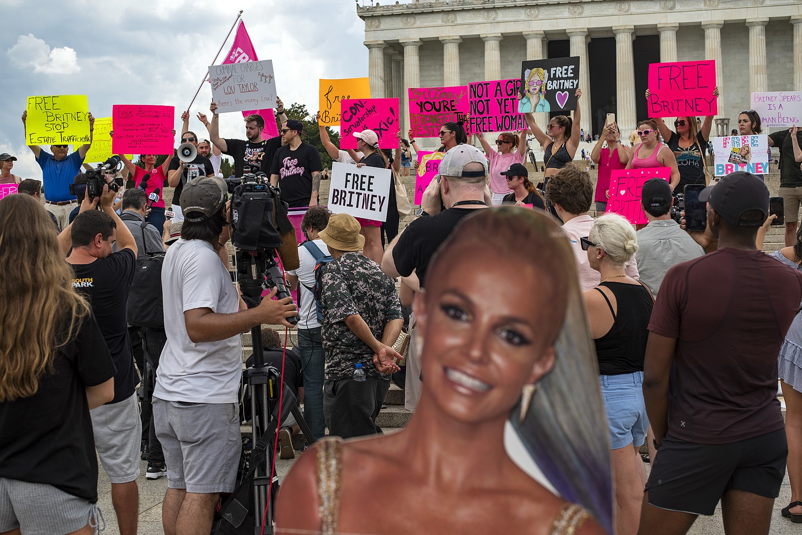Free Britney Spears protest