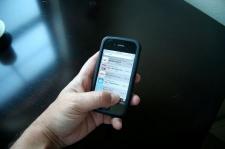 Holding a phone