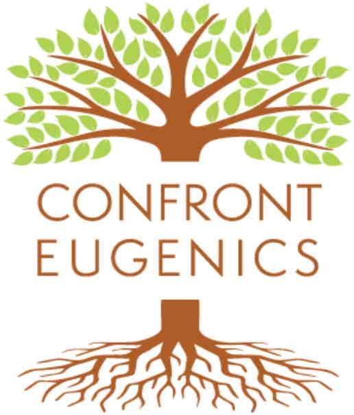 The Confront Eugenics logo