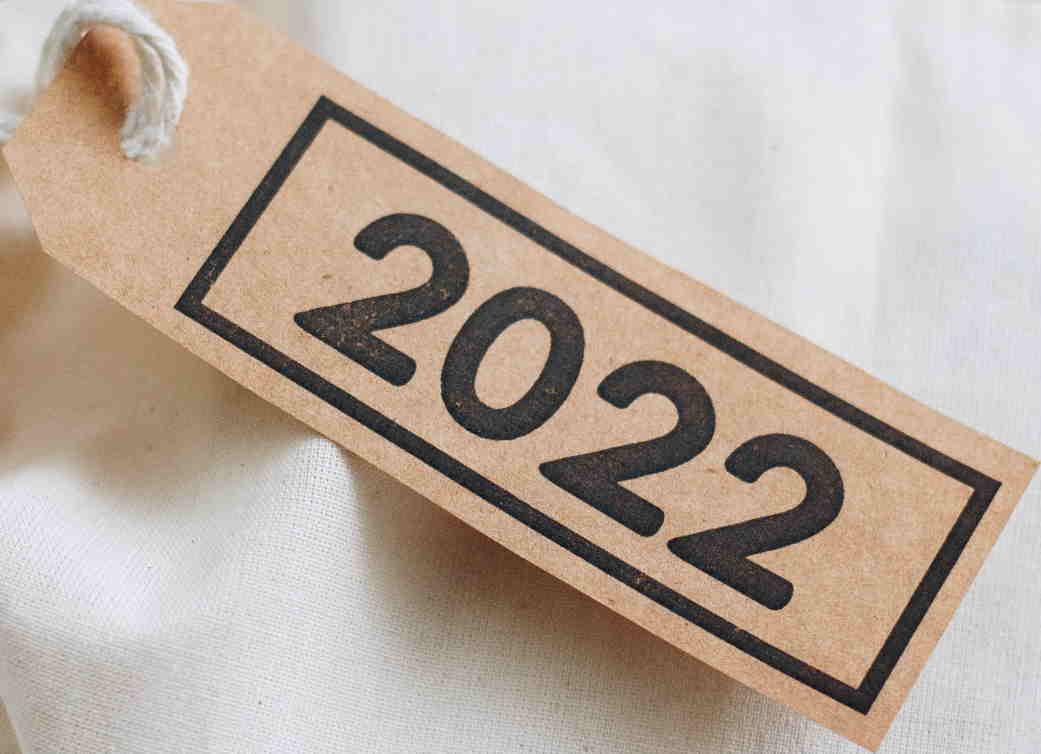 Package label for 2022