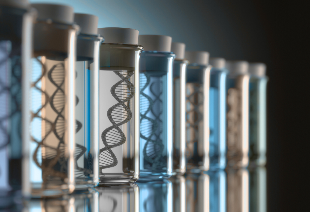 DNA in test tubes
