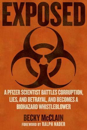 the front cover of Exposed by Becky McClain 