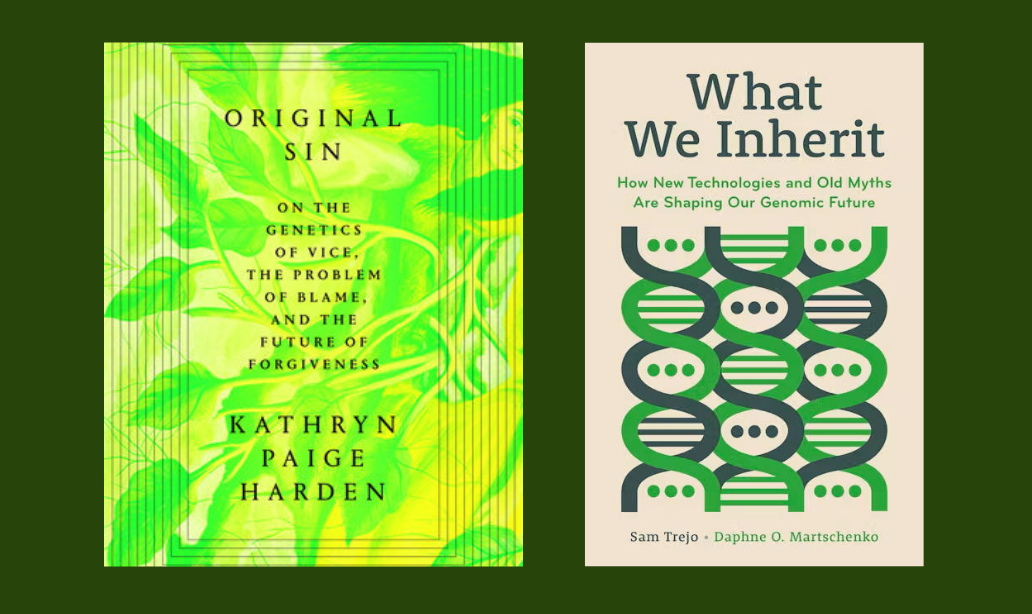 book covers of What We Inherit and Original Sin