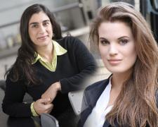 Katayoun Chamany, left & Alison Irvine, right
(via Twitter) Katayoun Chamany, left & Alison Irvine, right(via Twitter)
