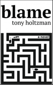 Blame cover, which displays two mice traveling in a maze.