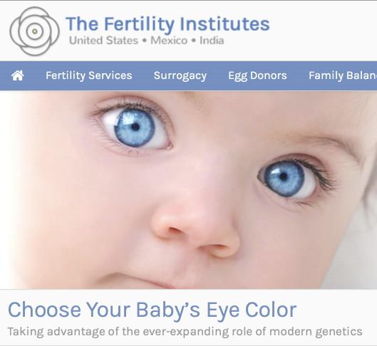 "Choose Your Baby's Eye Color"