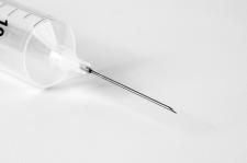Syringe with needle Syringe with needle