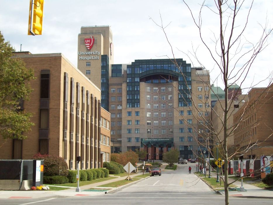 University Hospitals building in Cleveland, Ohio